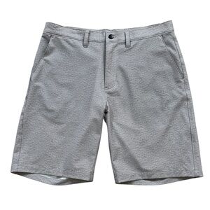 14th & Union‎ Men’s Heather Tan Grey Hybrid Shorts Size 32 NWOT
